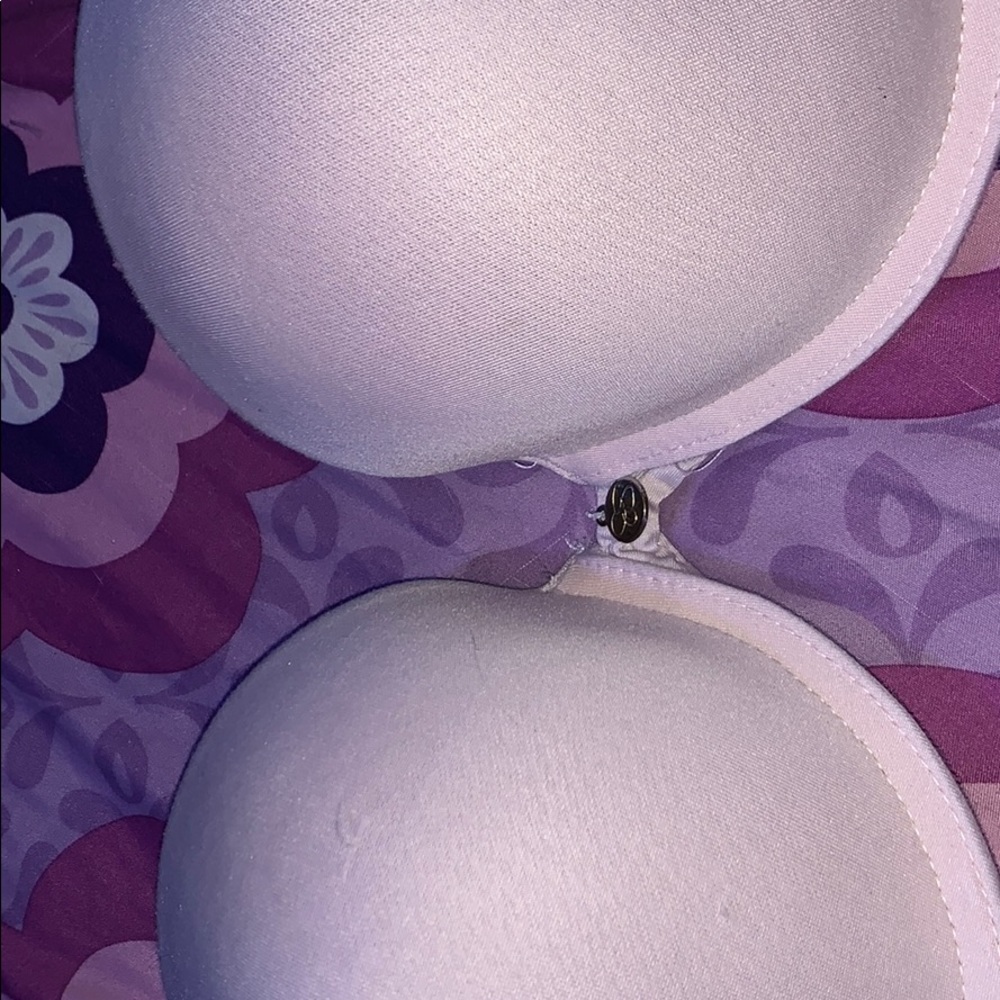 Baby pink underwire supportive bra